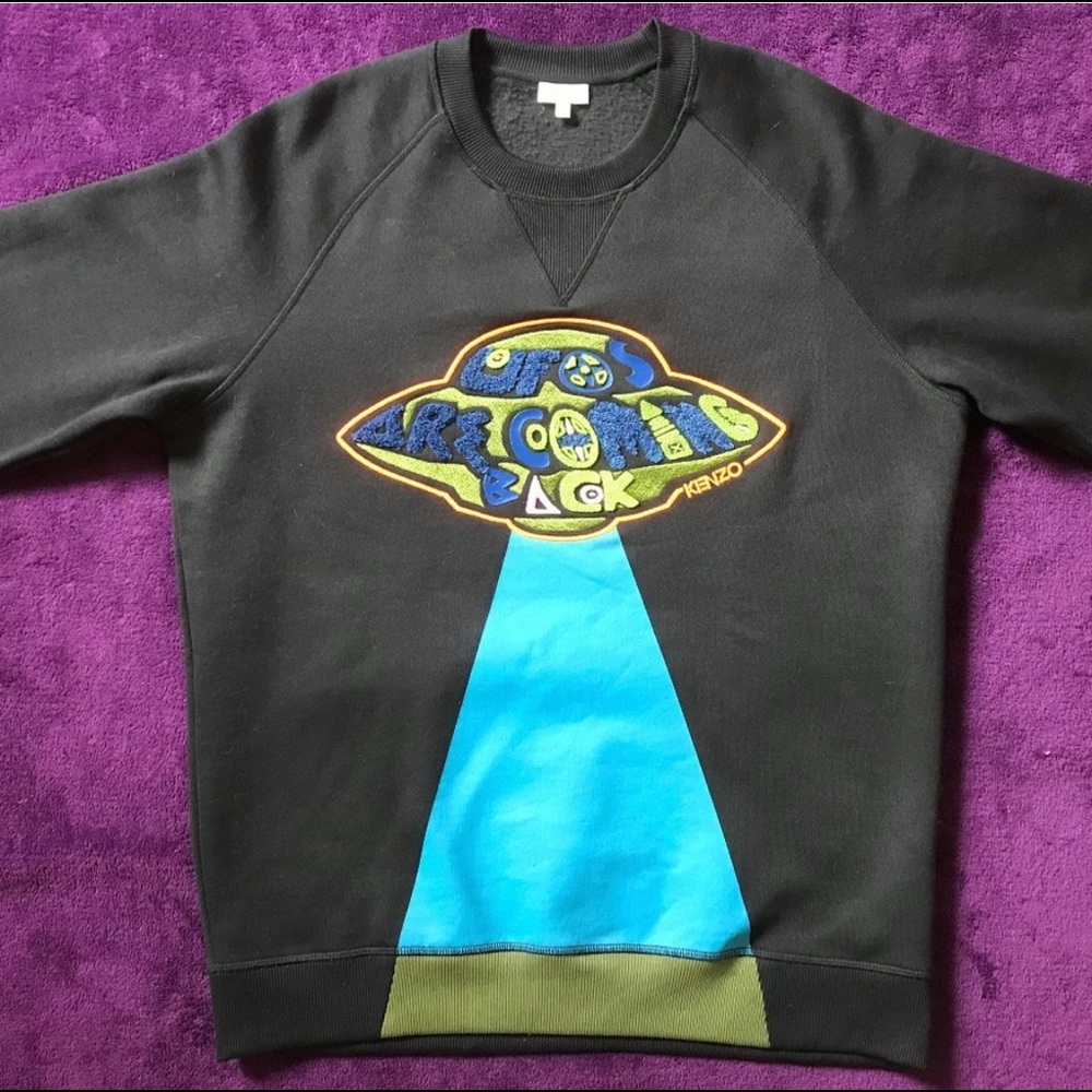 Kenzo UFO are real crew neck